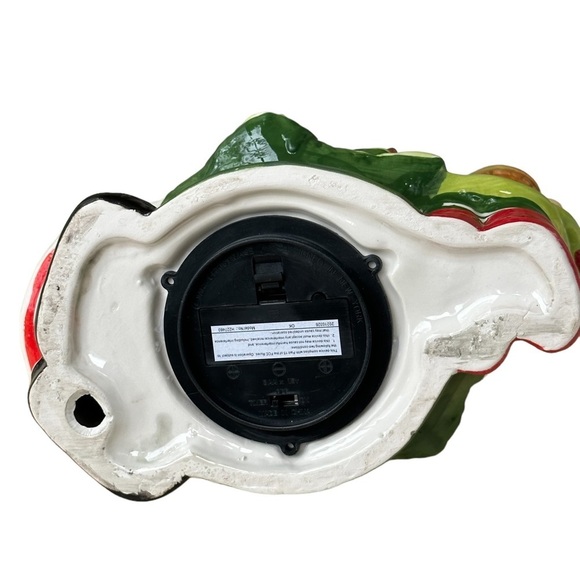 Mr. Christmas 10” Santa & elf Nostalgic Ceramic led lighted Tree NWT - Picture 13 of 14